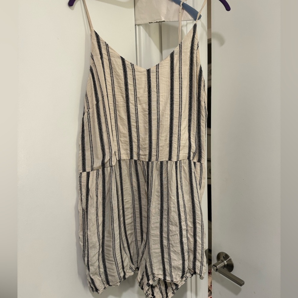 Striped Romper